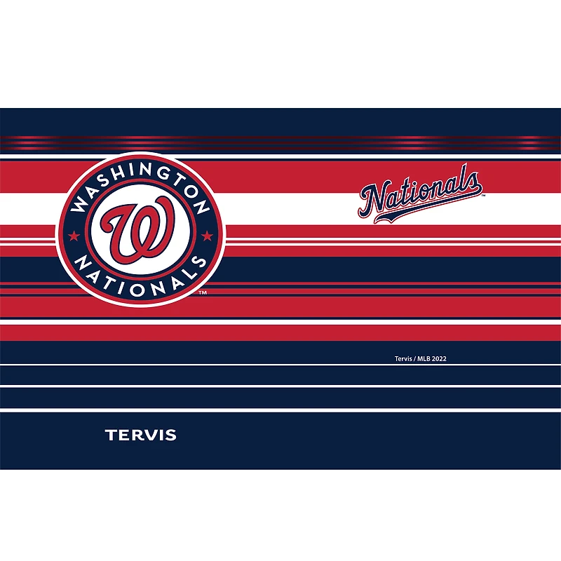 Tervis Nationals de Washington 30oz. Gobelet à rayures Hype