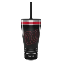 Tervis Nationals de Washington 30oz. Gobelet de jeu de nuit avec paille