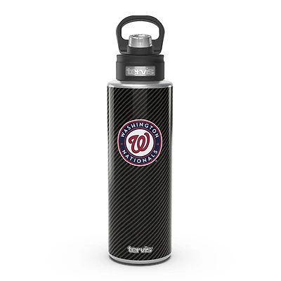 Tervis Nationals de Washington 40oz. Bouteille d'eau à large goulot en fibre de carbone