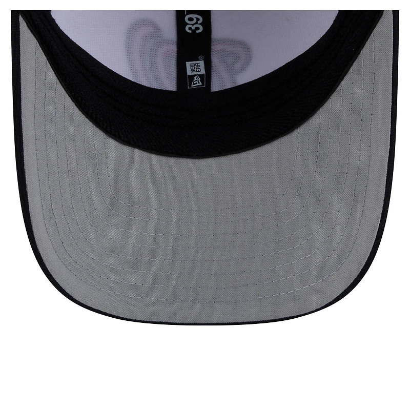 Casquette ajustable New Era blanche Washington Nationals Baseball 39THIRTY M-Crown pour tout-petit