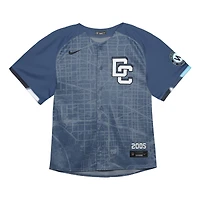 Maillot Nike CJ Abrams bleu pour enfant des Nationals de Washington City Connect 2025 en édition limitée