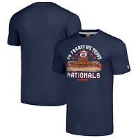 Unisex MLB x Guy Fieri’s Flavortown  Navy Washington Nationals Tri-Blend T-Shirt