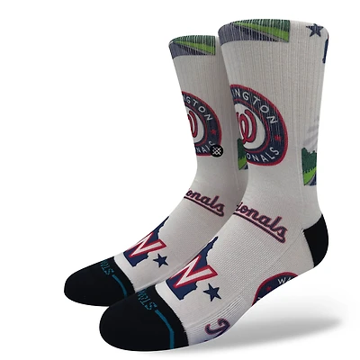 Chaussettes unisexes Stance Washington Nationals Local Crew
