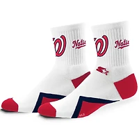 Chaussettes mi-mollet unisexes Starter Washington Nationals Striker