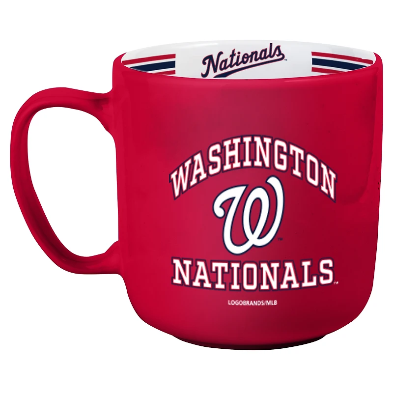 Nationals de Washington 15oz. Tasse à rayures