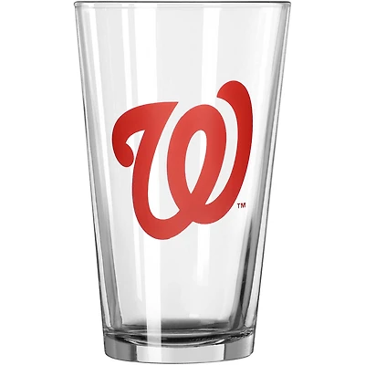 Nationals de Washington 16 oz. Verre à pinte Team Wordmark Game Day