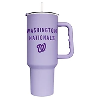 Nationals de Washington 40oz. Gobelet doux au toucher lavande
