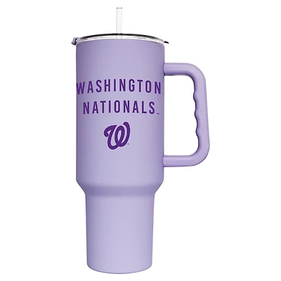 Nationals de Washington 40oz. Gobelet doux au toucher lavande