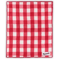Couverture polaire givrée Buffalo Check 50'' x 60'' Washington Nationals