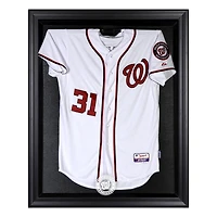 Vitrine de présentation du maillot avec logo encadré noir des Nationals de Washington