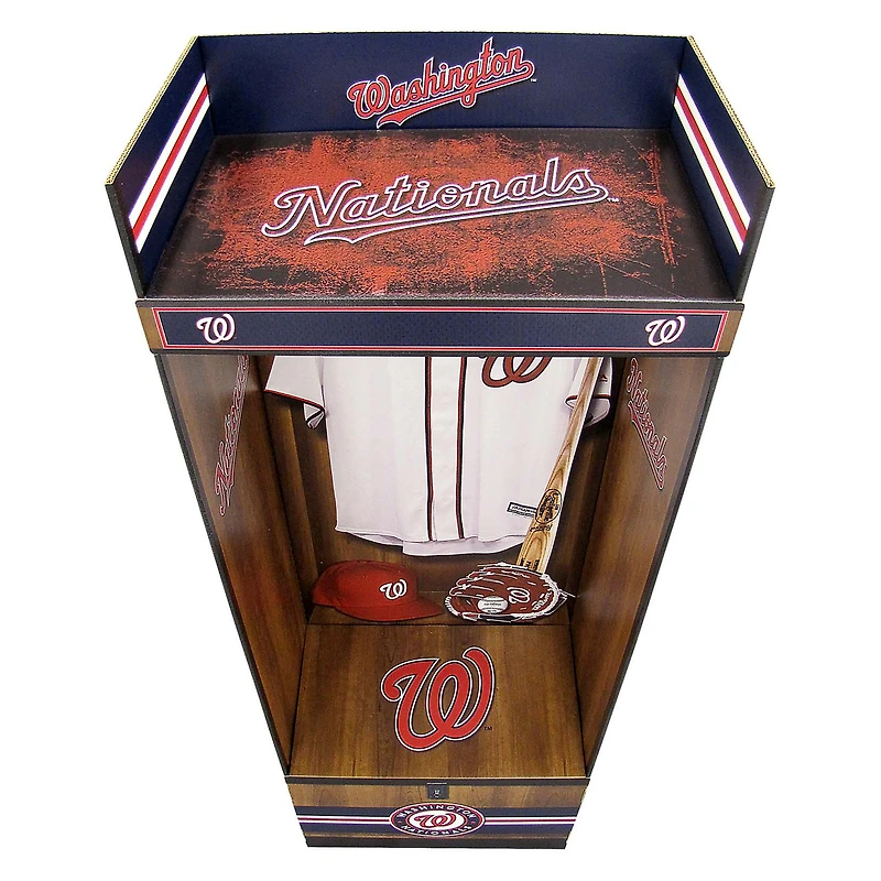 Casier de sport en carton ondulé des Nationals de Washington - LockerSource