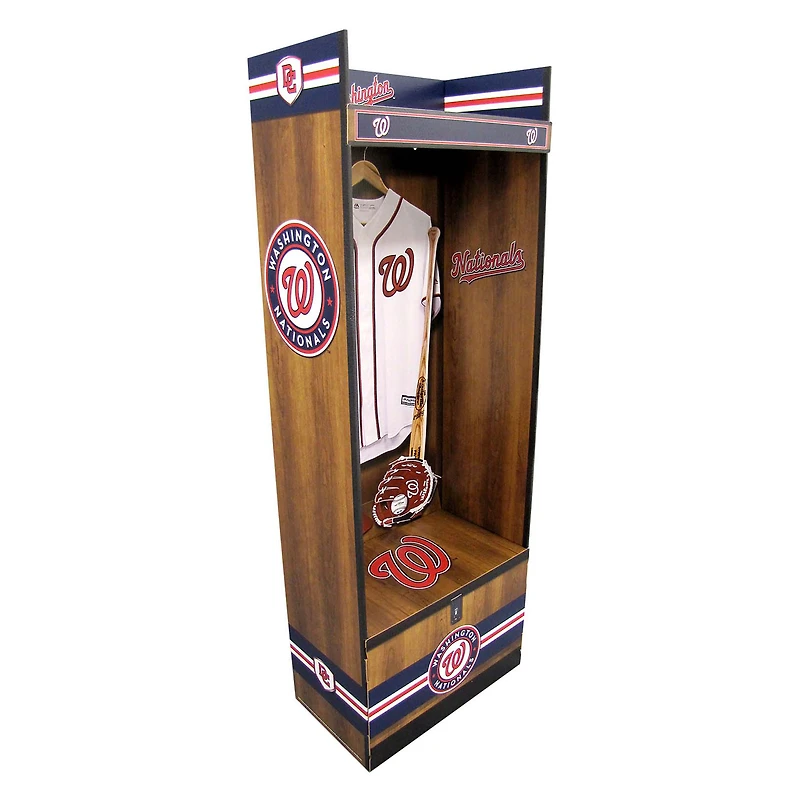 Casier de sport en carton ondulé des Nationals de Washington - LockerSource