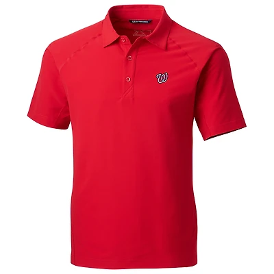 Polo tissé Cutter & Buck Response des Washington Nationals - Rouge