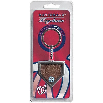 Washington Nationals - Rempli de terre utilisée lors d'un match à domicile