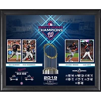 Washington Nationals encadré 16 "x 20" 2019 World Series Champions Collage