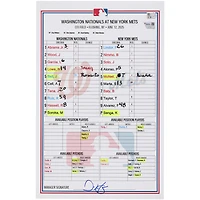 Carte de composition des Nationals de Washington contre les Mets de New York le 12 juin 2025