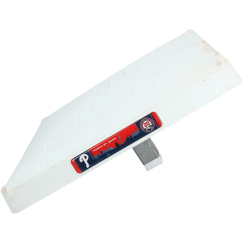 Deuxième but utilisé par les Nationals de Washington contre les Phillies de Philadelphie le 27 mars 2025 – Manches 7 à 9 – Jour d'ouverture