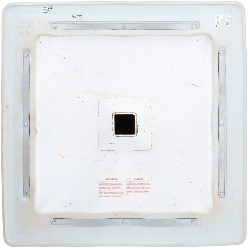 Washington Nationals Game-Used Third Base vs. Milwaukee Brewers on August 3, 2025 - Innings 1-3