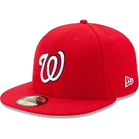 Washington Nationals New Era Game Authentic Collection On-Field 59FIFTY - Fitted Hat Red