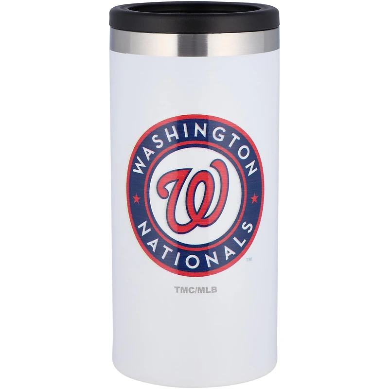 Logo de l'équipe des Nationals de Washington 12oz. Porte-canette mince
