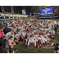 Photographie non signée de l'équipe championne des World Series 2019 Washington Nationals