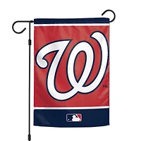 Drapeau de jardin double face WinCraft Washington Nationals 12" x 18"