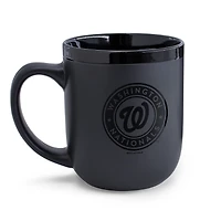 Tasse WinCraft Washington Nationals 48 cl en céramique noire ton sur ton