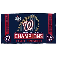 WinCraft Washington Nationals 2019 World Series Champions 2-Sided 22'' x 42'' On-Field Locker Room Towel