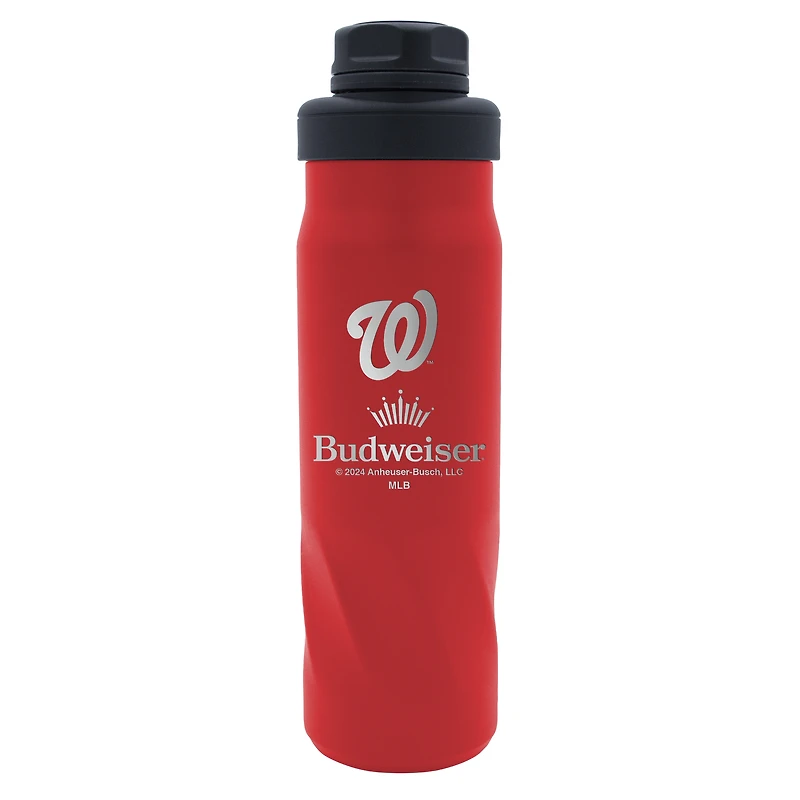 V110681 Bouteille d'eau Morgan en acier inoxydable WANATS de 20 oz - MLB x Budweiser CUPWTBTRV 84011324 #18