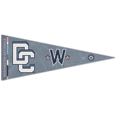 Fanion WinCraft Premium 2025 City Connect des Washington Nationals (12" x 30")