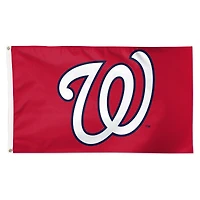 Drapeau WinCraft Washington Nationals 3' x 5' avec logo principal (face simple)