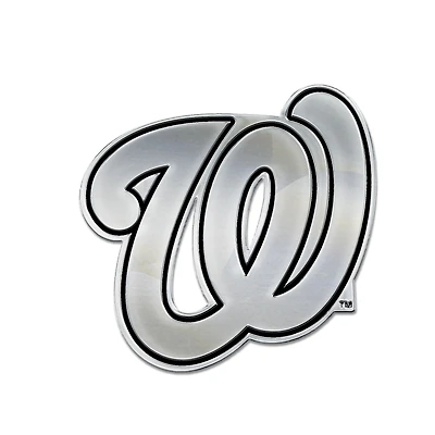 WinCraft Washington Nationals Chrome Auto Emblem