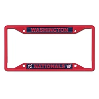 WinCraft Washington Nationals Chrome Cadre de plaque d'immatriculation