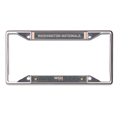 Cadre de plaque d'immatriculation WinCraft Washington Nationals City Connect