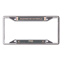 Cadre de plaque d'immatriculation WinCraft Washington Nationals City Connect