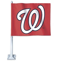 Drapeau de voiture double face WinCraft Washington Nationals