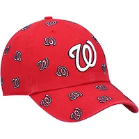 Casquette réglable Confetti Clean Up des Nationals de Washington '47 rouge pour femme