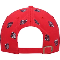 Casquette réglable Confetti Clean Up des Nationals de Washington '47 rouge pour femme