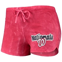 Women's Concepts Sport Red Washington Nationals Billboard Racerback Tank Top & Shorts Set