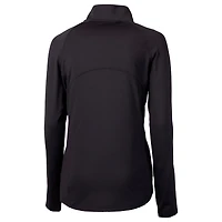 Pull-over demi-zippé City Connect Adapt Eco Knit recyclé pour femme, noir, Cutter & Buck, Washington Nationals