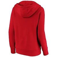 Sweat à capuche rouge Fanatics pour femmes des Nationals de Washington Core High Class Crossover