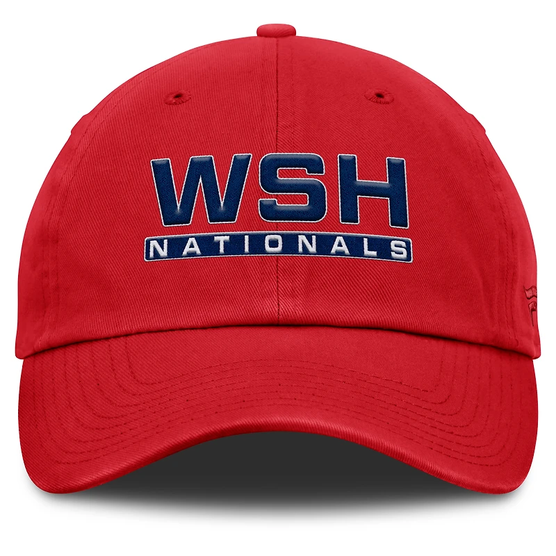 Casquette ajustable rouge Washington Nationals Fly Out pour femmes Fanatics