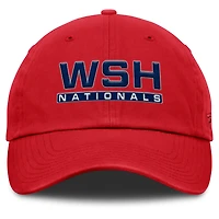Casquette ajustable rouge Washington Nationals Fly Out pour femmes Fanatics