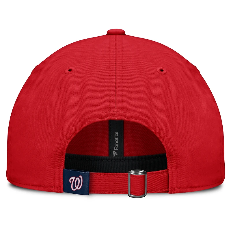 Women's Fanatics Red Washington Nationals Fly Out Adjustable Hat