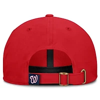 Casquette ajustable Fanatics rouge Washington Nationals Velocity pour femmes