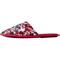 Women's FOCO Washington Nationals Iconic Logo Scuff Slippers
