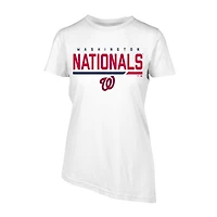 Women's Levelwear White Washington Nationals Birch T-Shirt