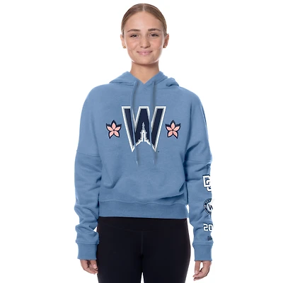 Women's New Era Blue Washington Nationals 2025 City Connect Pullover Hoodie
