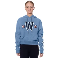 Women's New Era Blue Washington Nationals 2025 City Connect Pullover Hoodie