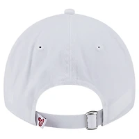 Casquette ajustable 9TWENTY blanche New Era pour femme